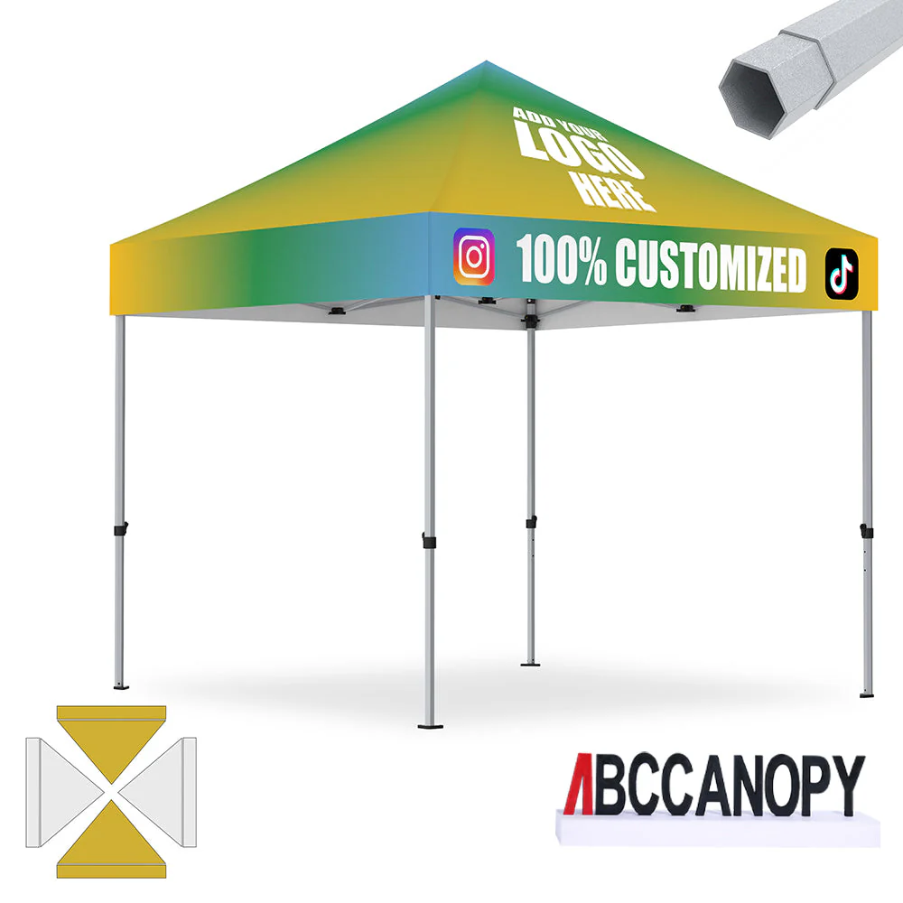 S3 BenchMark Brio™ Shield Custom Aluminum Canopy 10x10 - Image 18