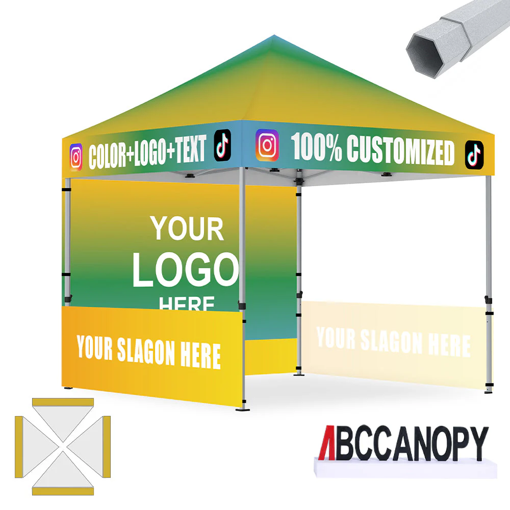 S3 BenchMark Brio™ Shield Custom Aluminum Canopy 10x10 - Image 3