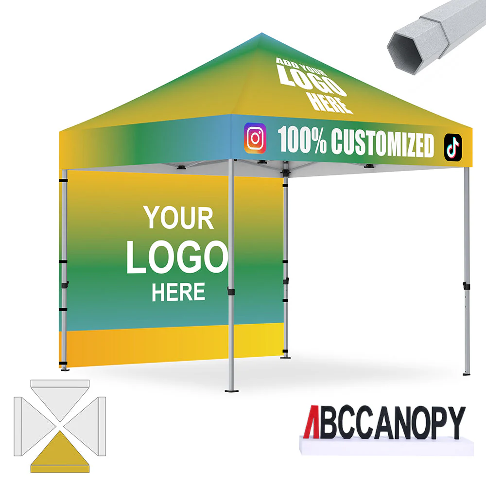 S3 BenchMark Brio™ Shield Custom Aluminum Canopy 10x10 - Image 4