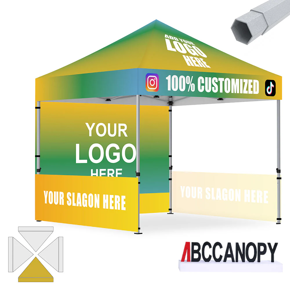 S3 BenchMark Brio™ Shield Custom Aluminum Canopy 10x10 - Image 5