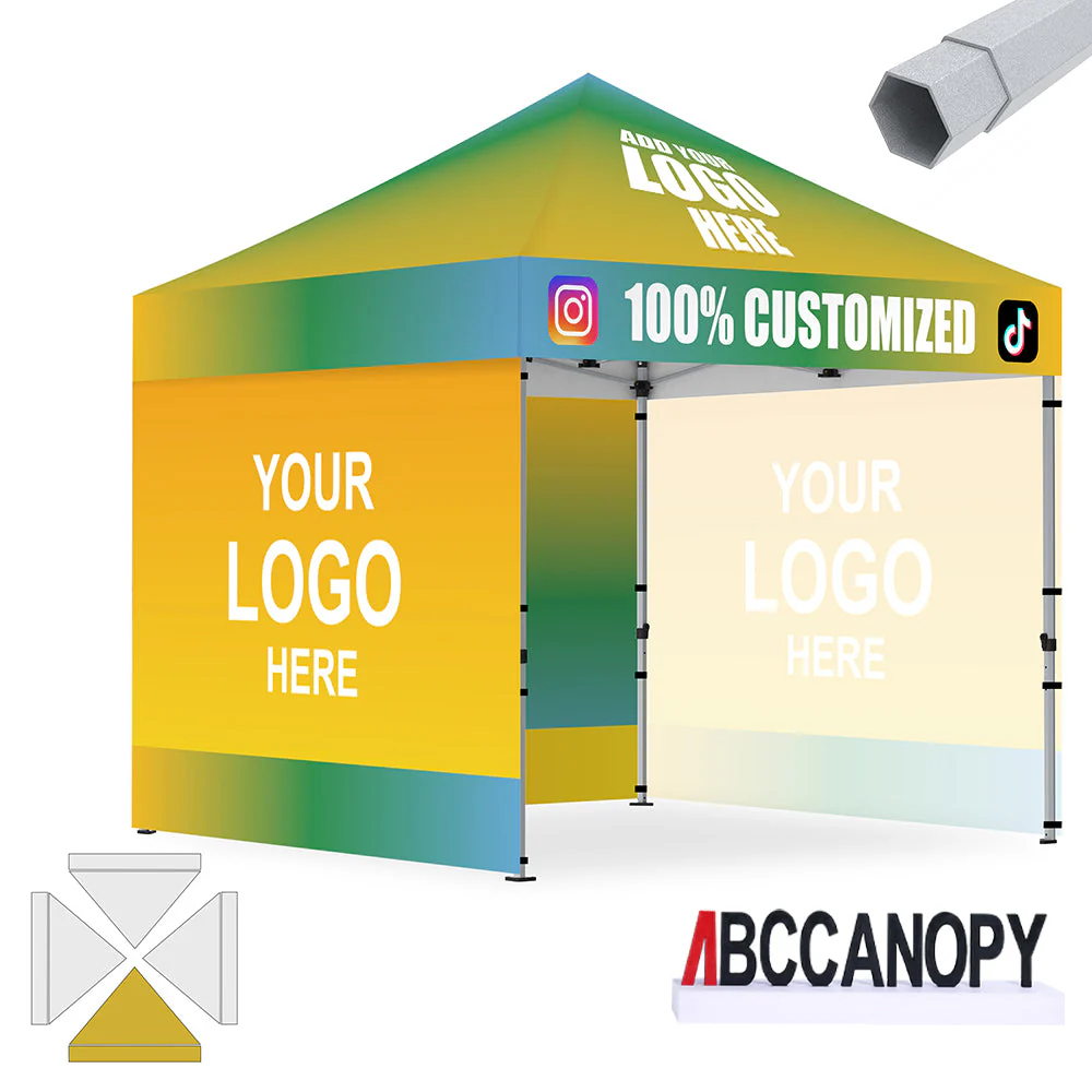 S3 BenchMark Brio™ Shield Custom Aluminum Canopy 10x10 - Image 6