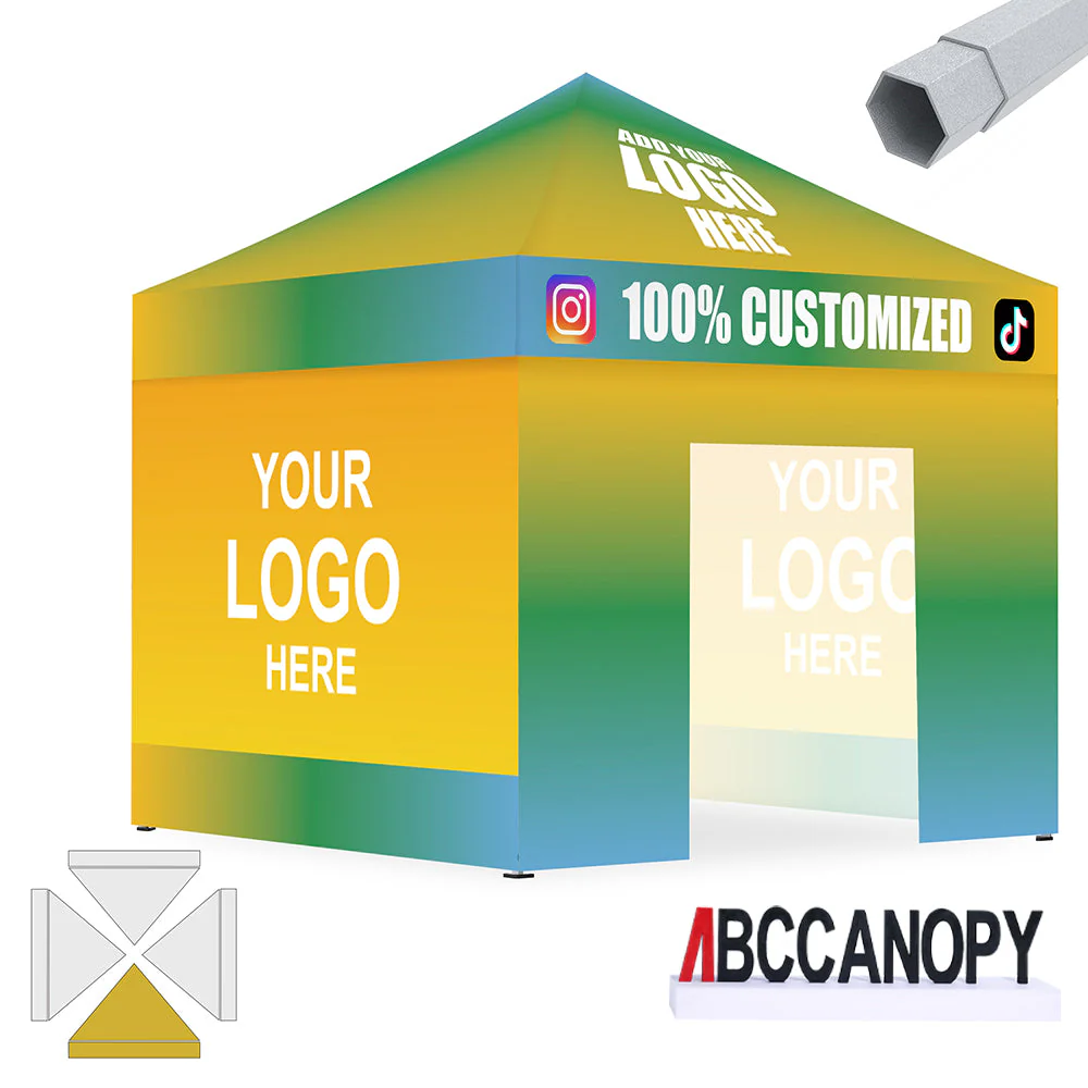S3 BenchMark Brio™ Shield Custom Aluminum Canopy 10x10 - Image 7