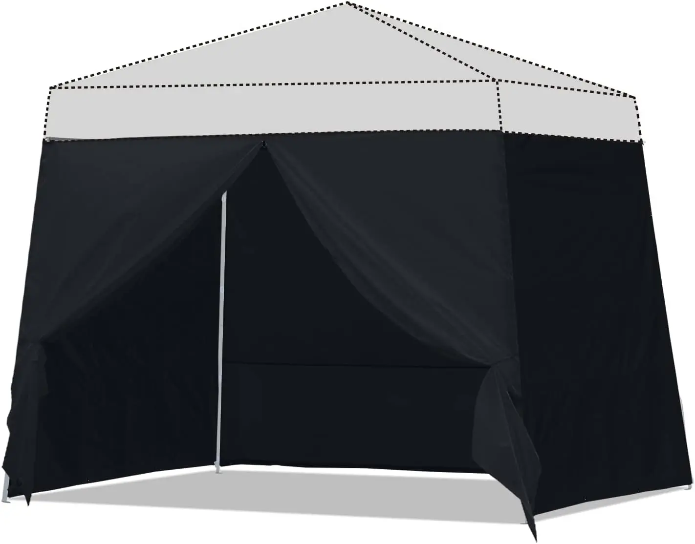 Slant Leg Canopy Replacement Side Wall 10x10 (4 Walls Only) - Image 4