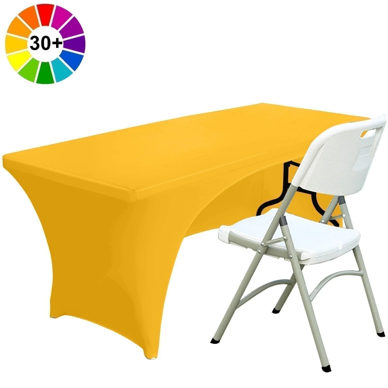 Spandex Table Cover Fitted Polyester Tablecloth（Incomplete encirclement） - Image 10