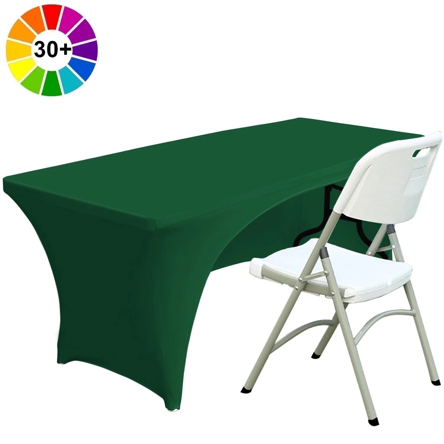 Spandex Table Cover Fitted Polyester Tablecloth（Incomplete encirclement） - Image 11