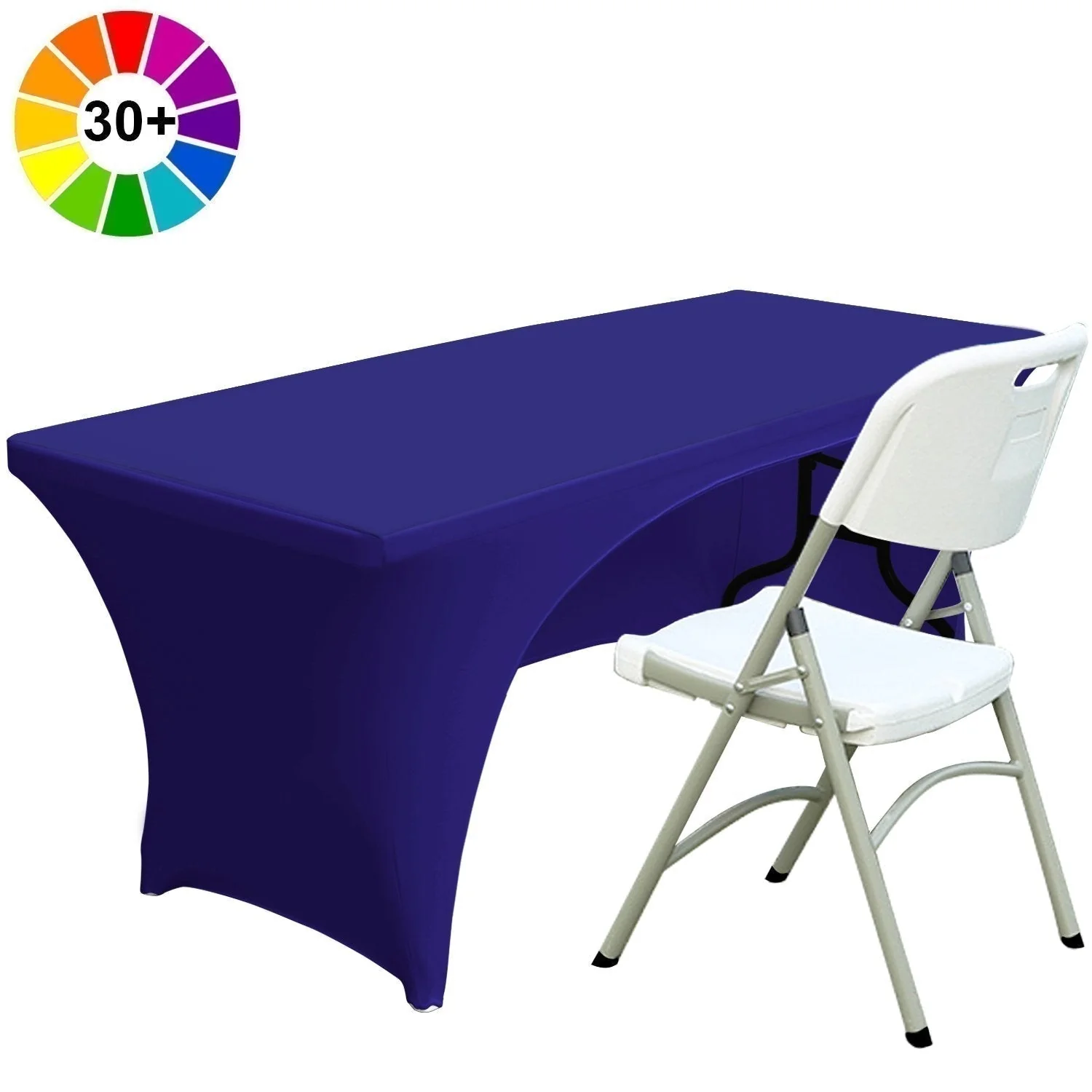 Spandex Table Cover Fitted Polyester Tablecloth（Incomplete encirclement） - Image 16