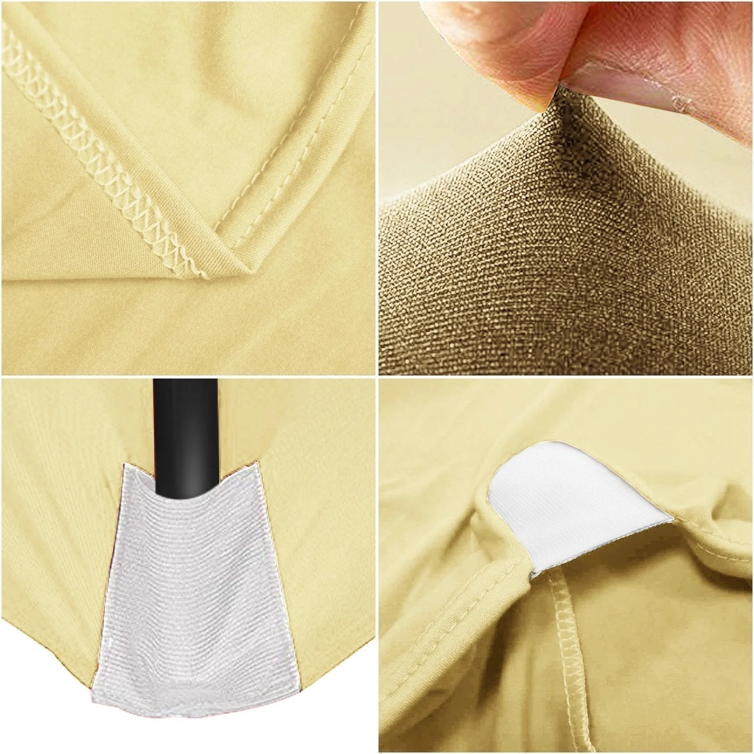 Spandex Table Cover Fitted Polyester Tablecloth（Incomplete encirclement） - Image 18