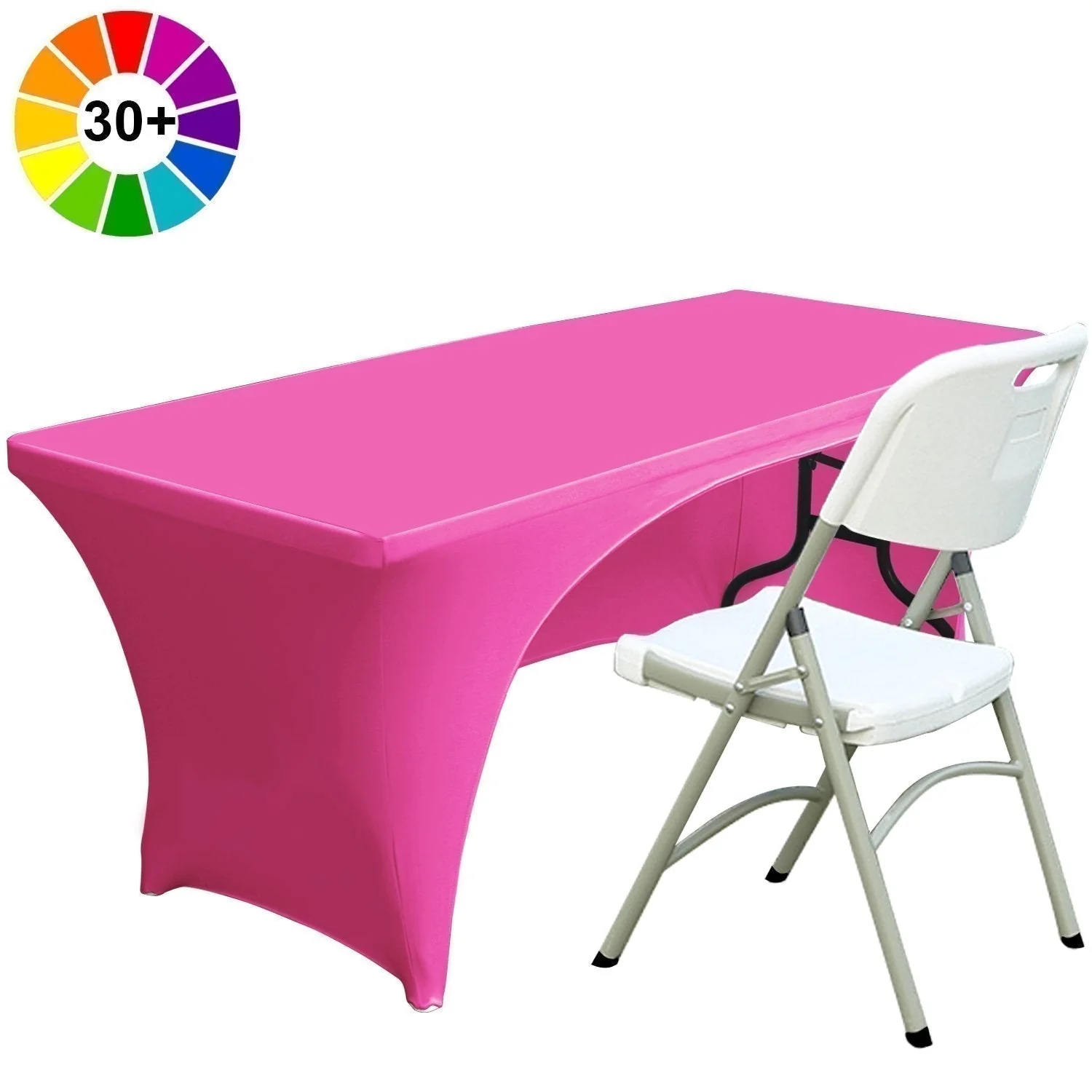 Spandex Table Cover Fitted Polyester Tablecloth（Incomplete encirclement） - Image 9