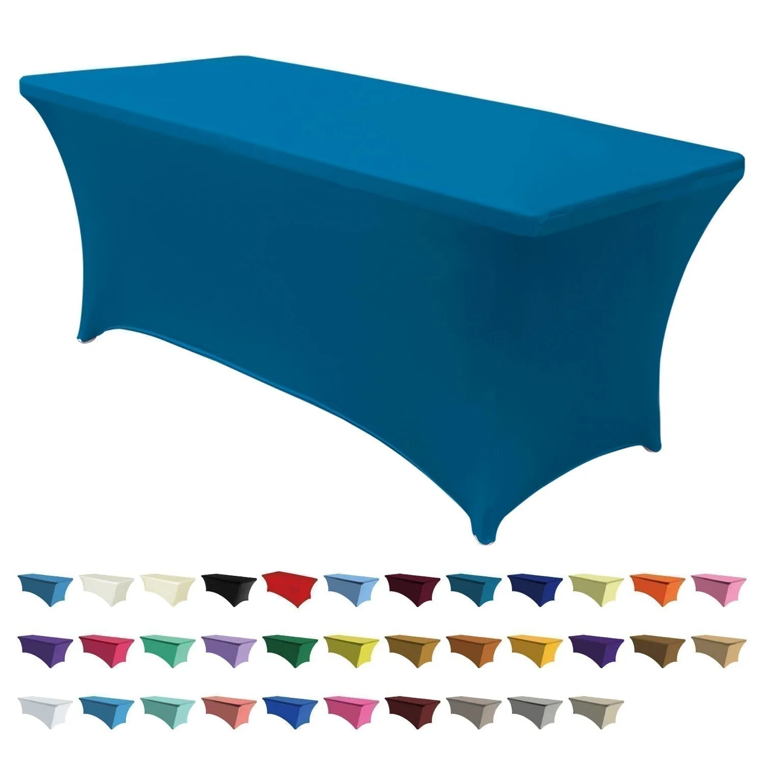 Spandex Tablecloths for Home Rectangular Table 1PC - Image 13