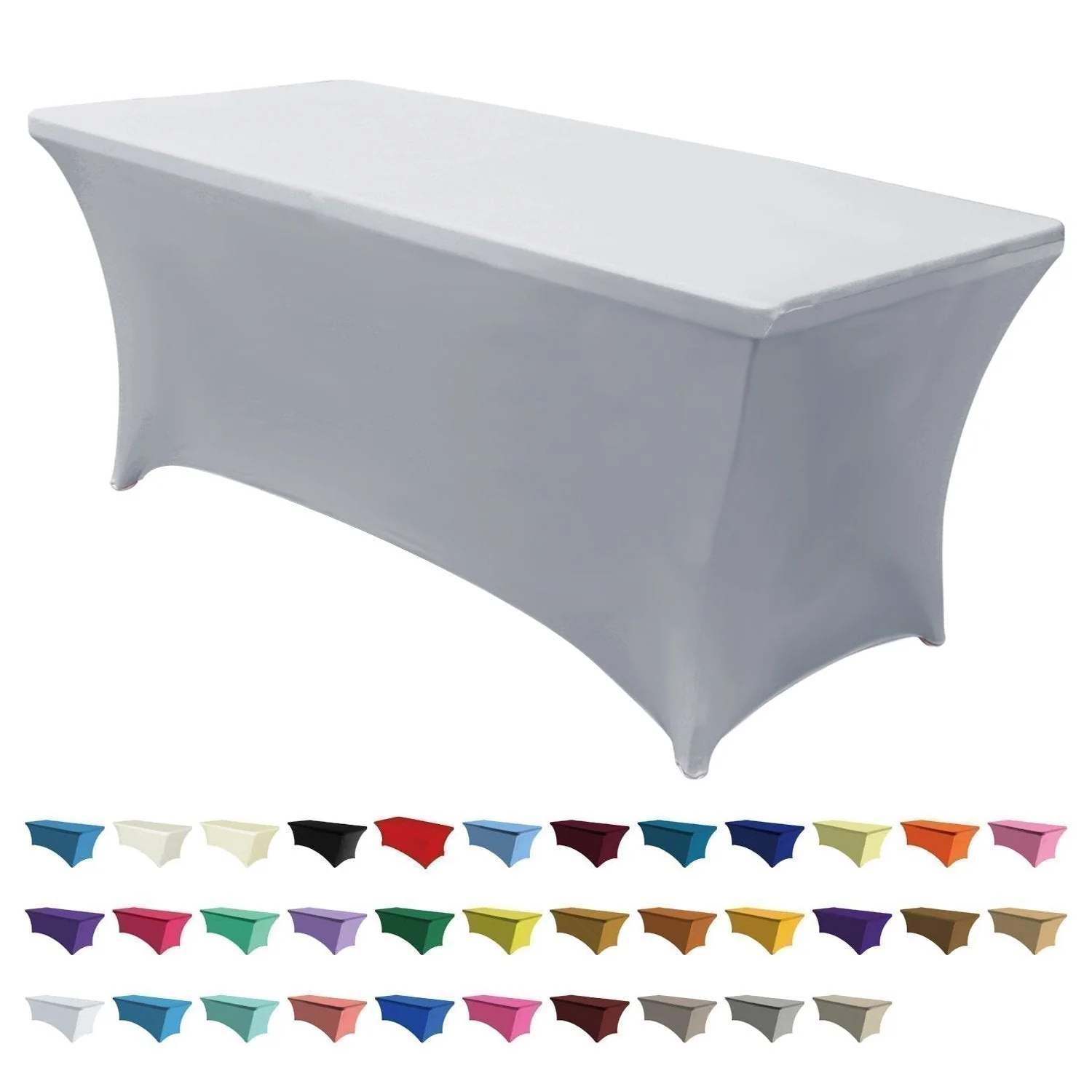 Spandex Tablecloths for Home Rectangular Table 1PC - Image 14