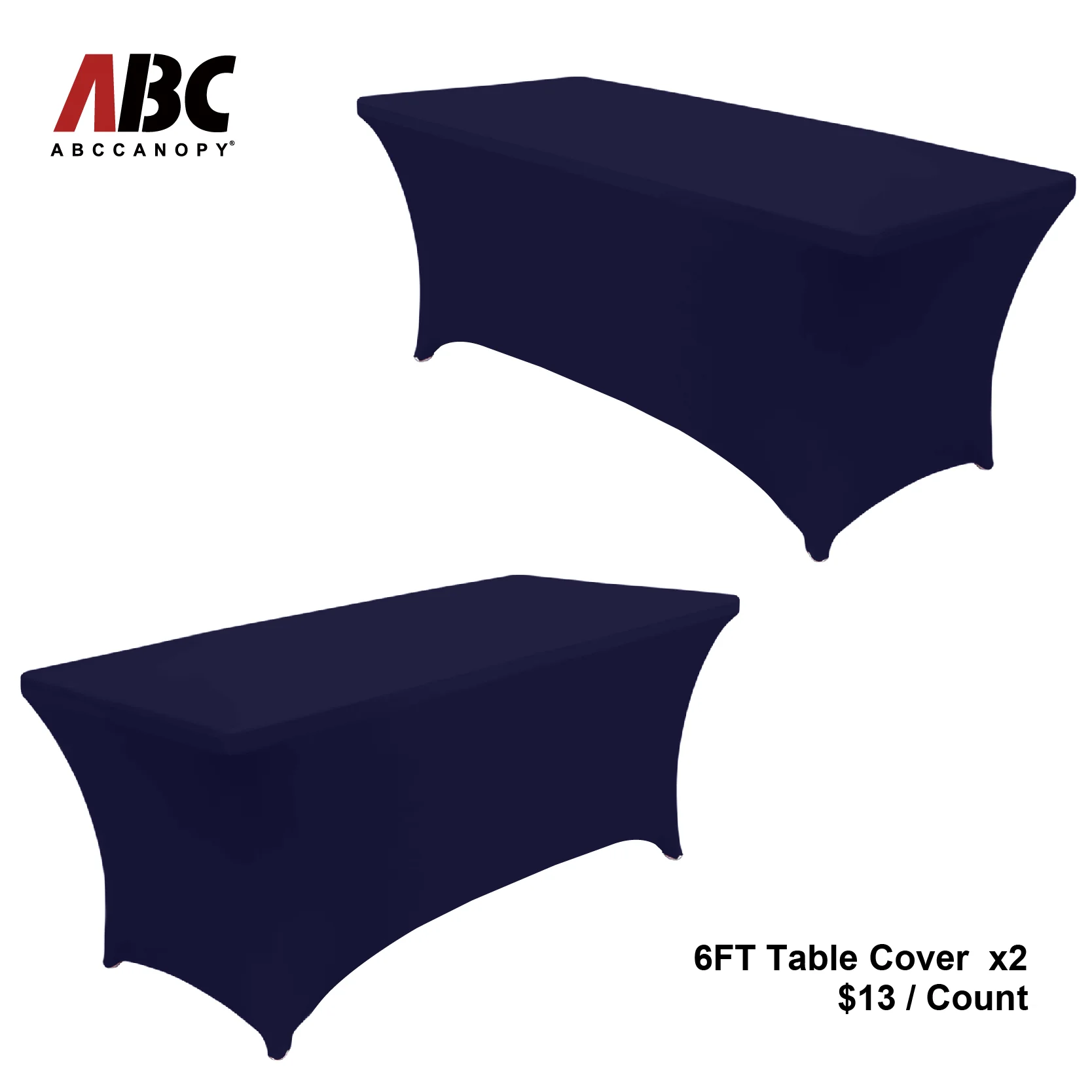 Spandex Tablecloths for Home Rectangular Table (2pc) - Image 7