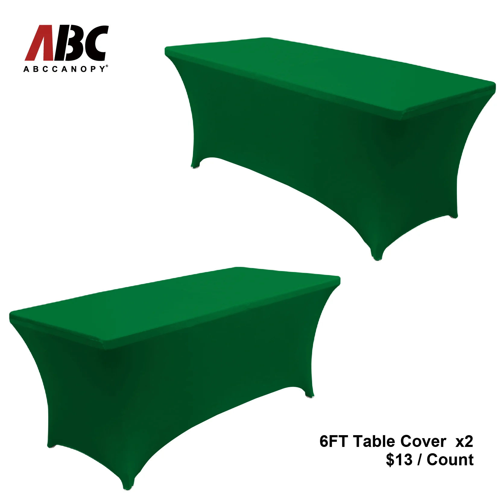 Spandex Tablecloths for Home Rectangular Table (2pc) - Image 8
