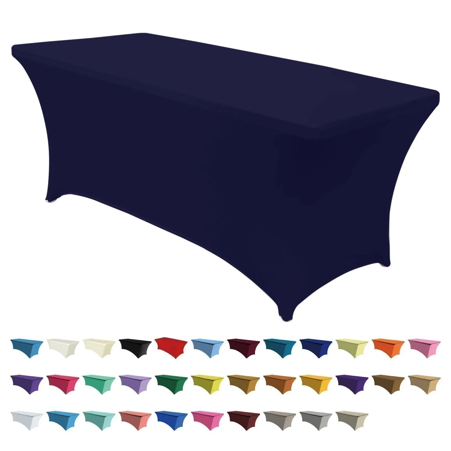 Spandex Tablecloths for Home Rectangular Table 1PC - Image 3