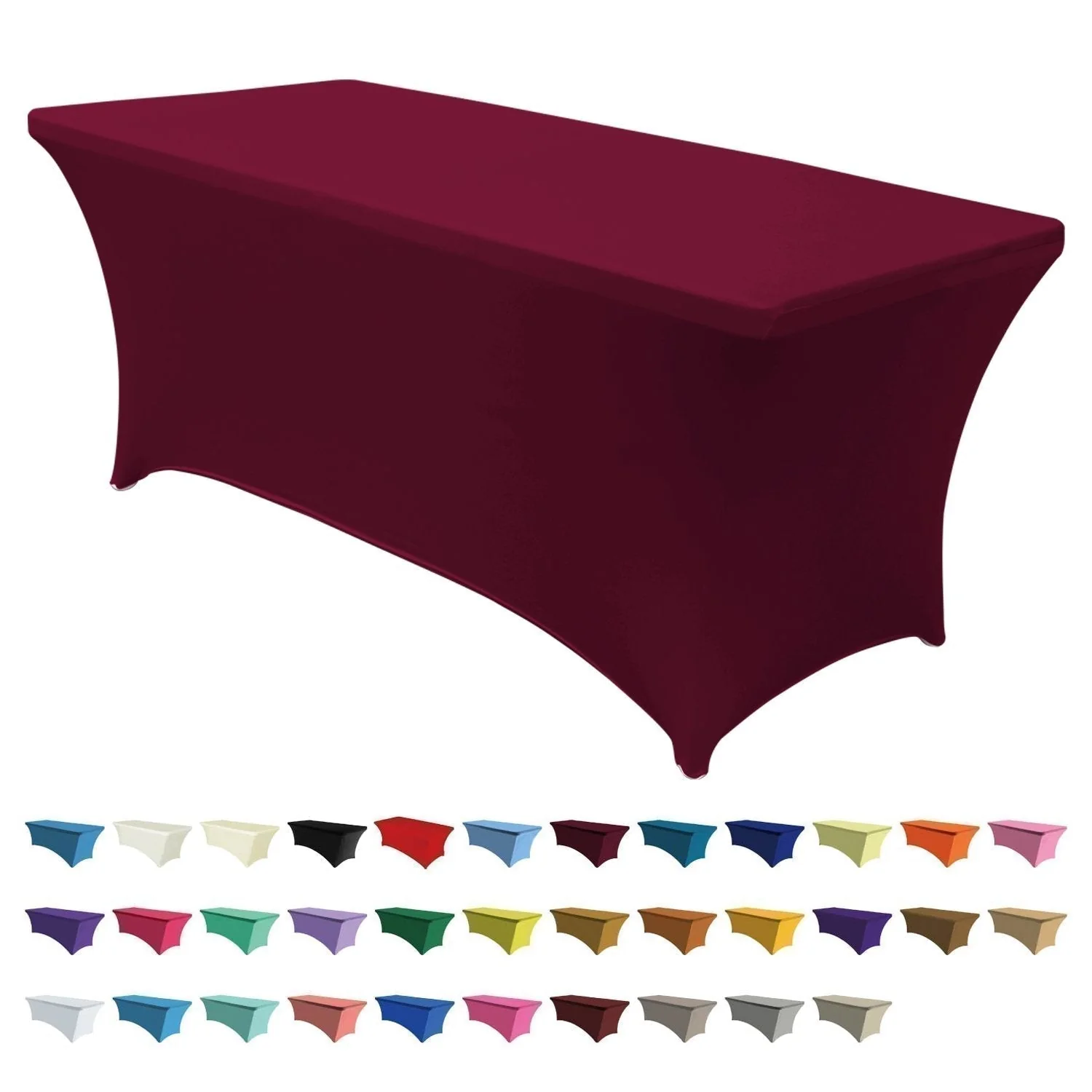 Spandex Tablecloths for Home Rectangular Table 1PC - Image 8