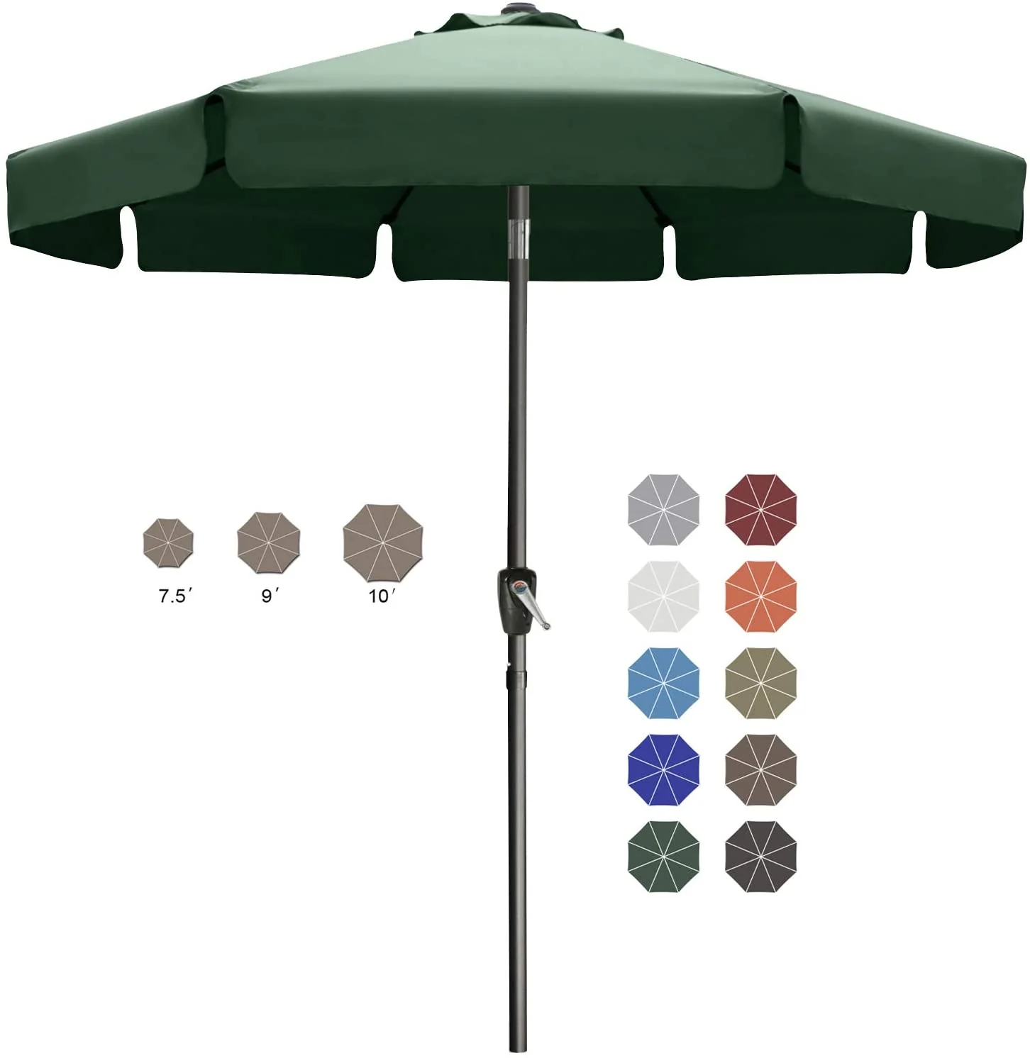 Table Market Umbrella Patio Umbrella - Image 14
