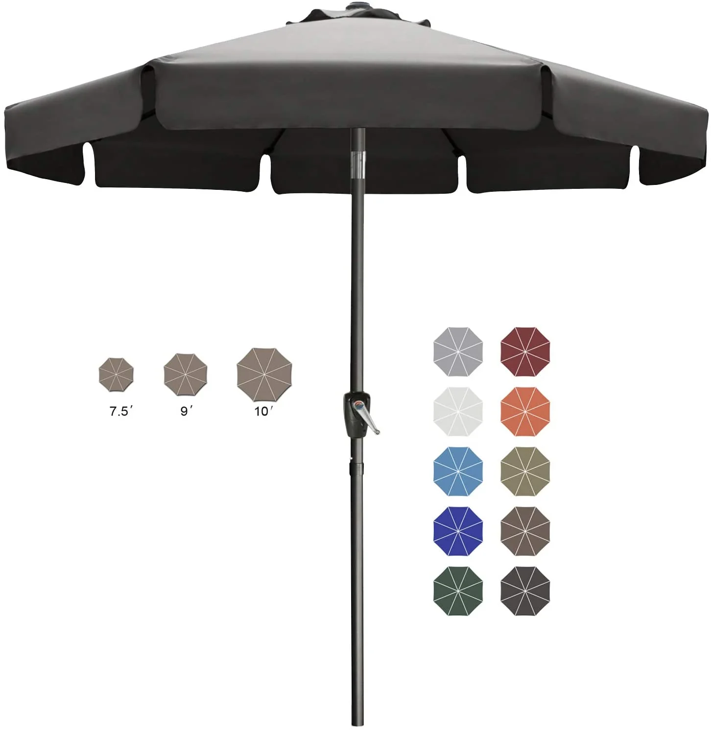 Table Market Umbrella Patio Umbrella - Image 17