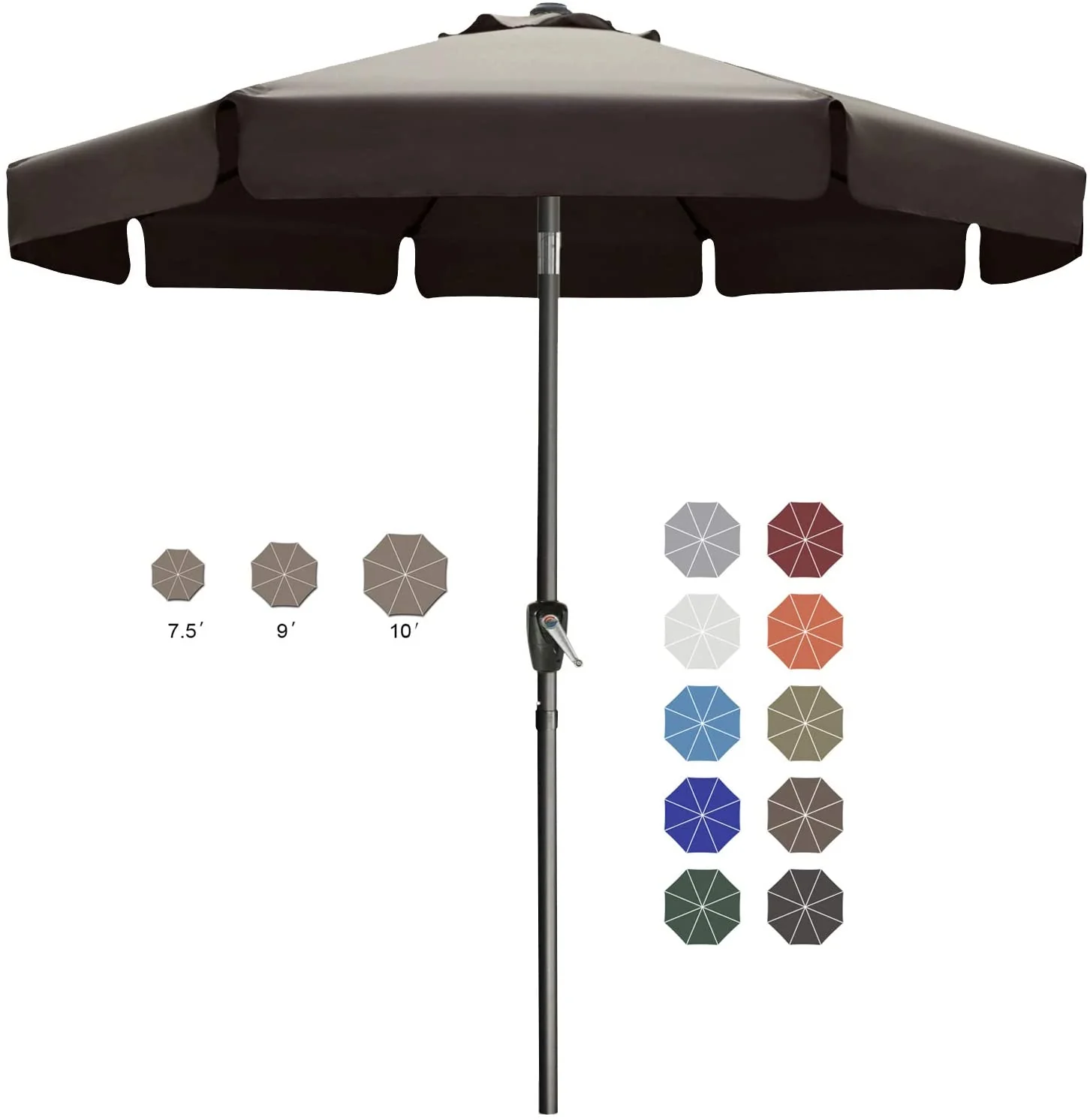 Table Market Umbrella Patio Umbrella - Image 21