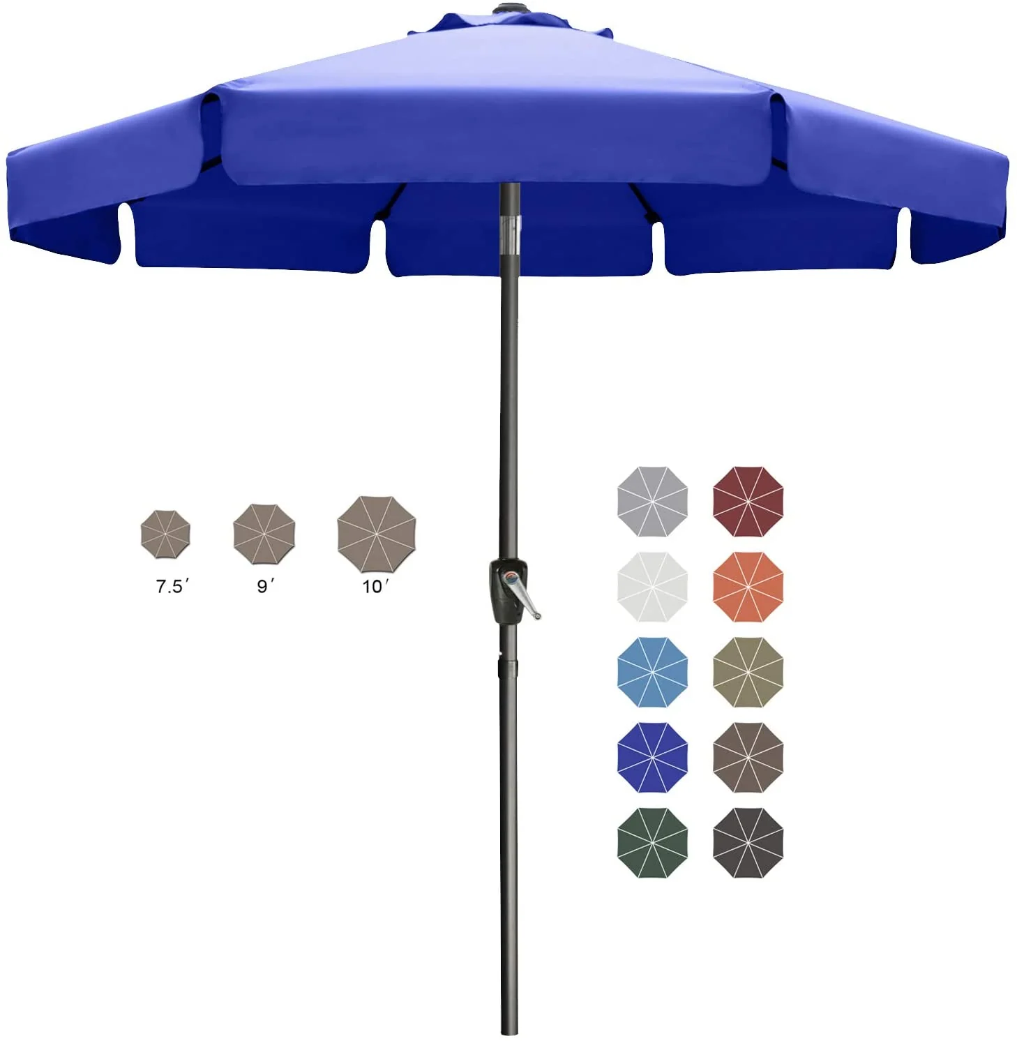 Table Market Umbrella Patio Umbrella - Image 23