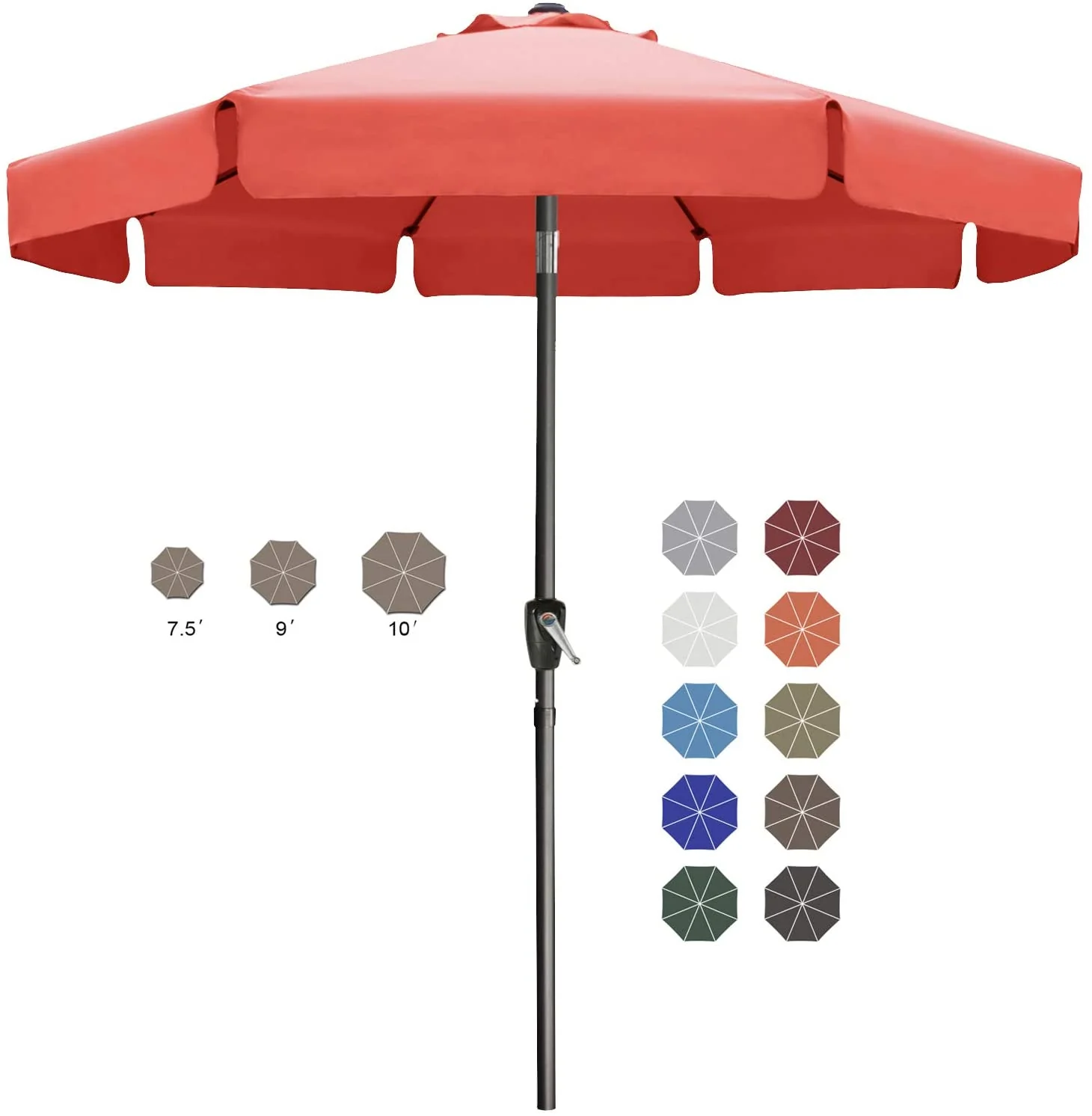Table Market Umbrella Patio Umbrella - Image 4