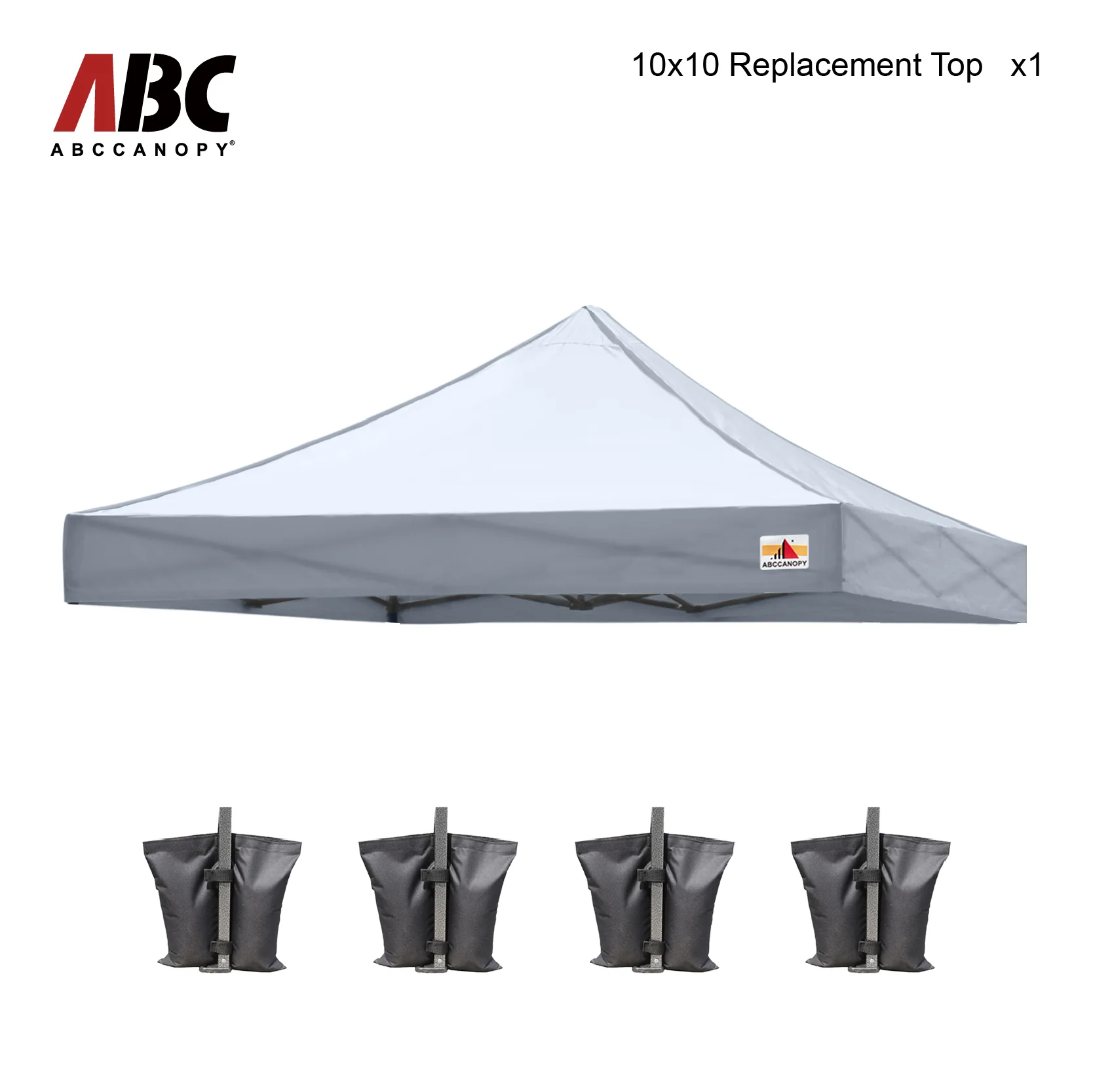 Top cover for 10x10 canopy(4 extra weight bags) - Image 6