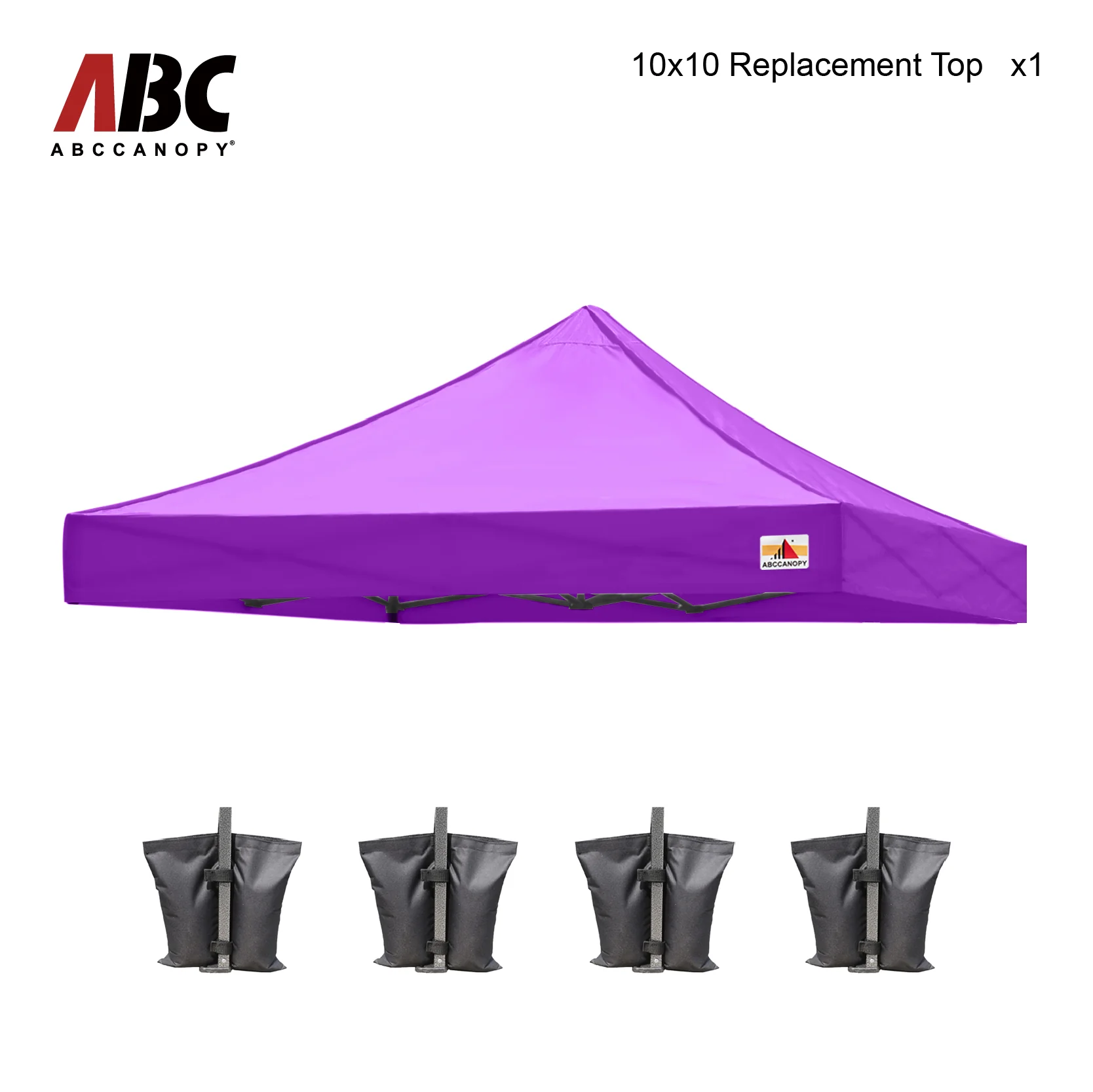 Top cover for 10x10 canopy(4 extra weight bags) - Image 7