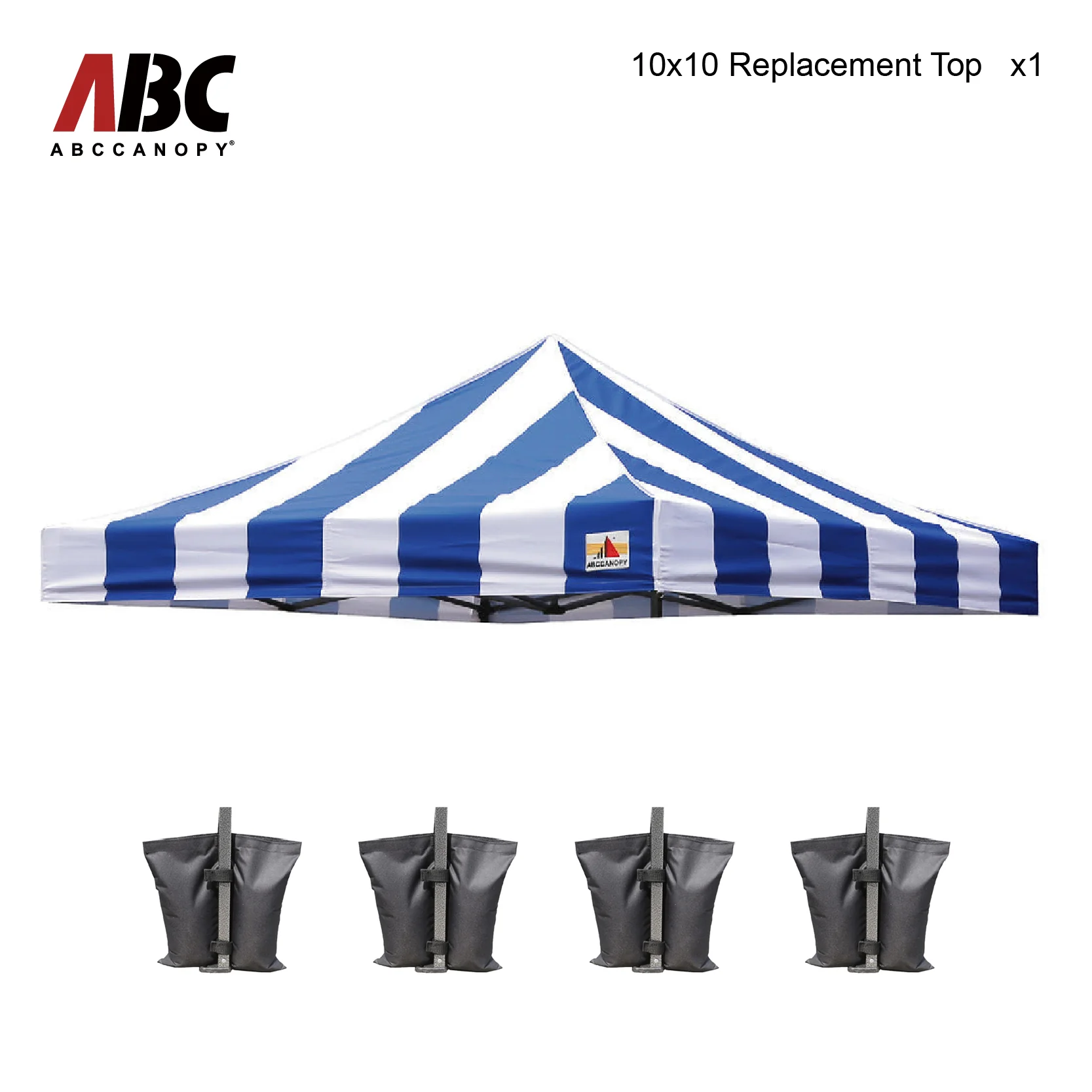 Top cover for 10x10 canopy(4 extra weight bags) - Image 8