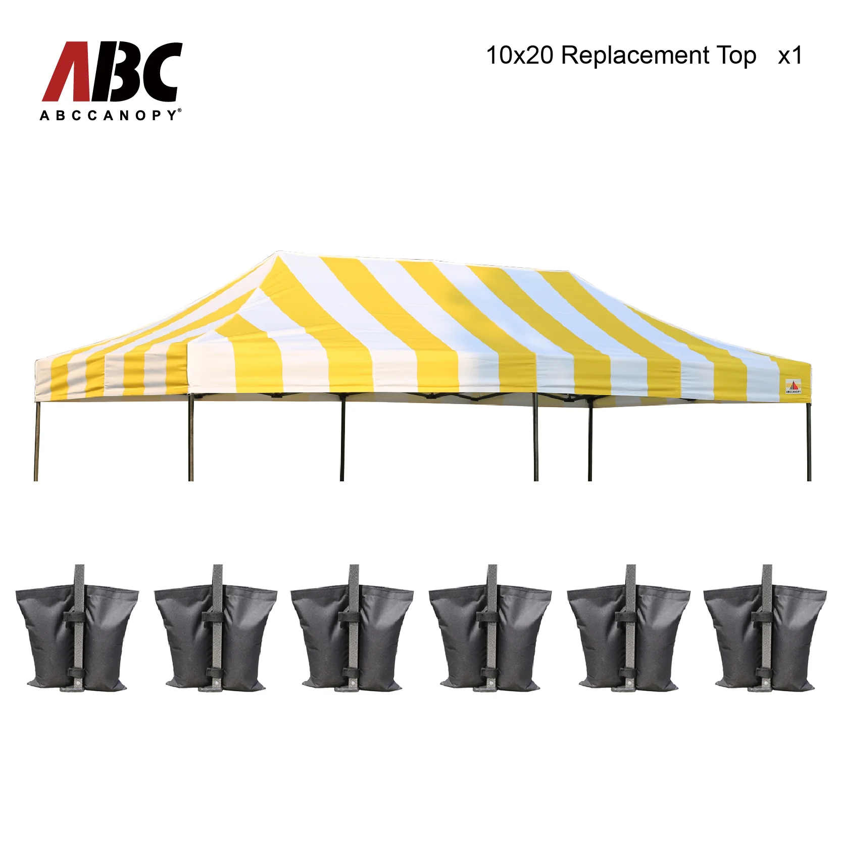 Canopy Top Replacement Canopy Cover 10x20 - Image 8