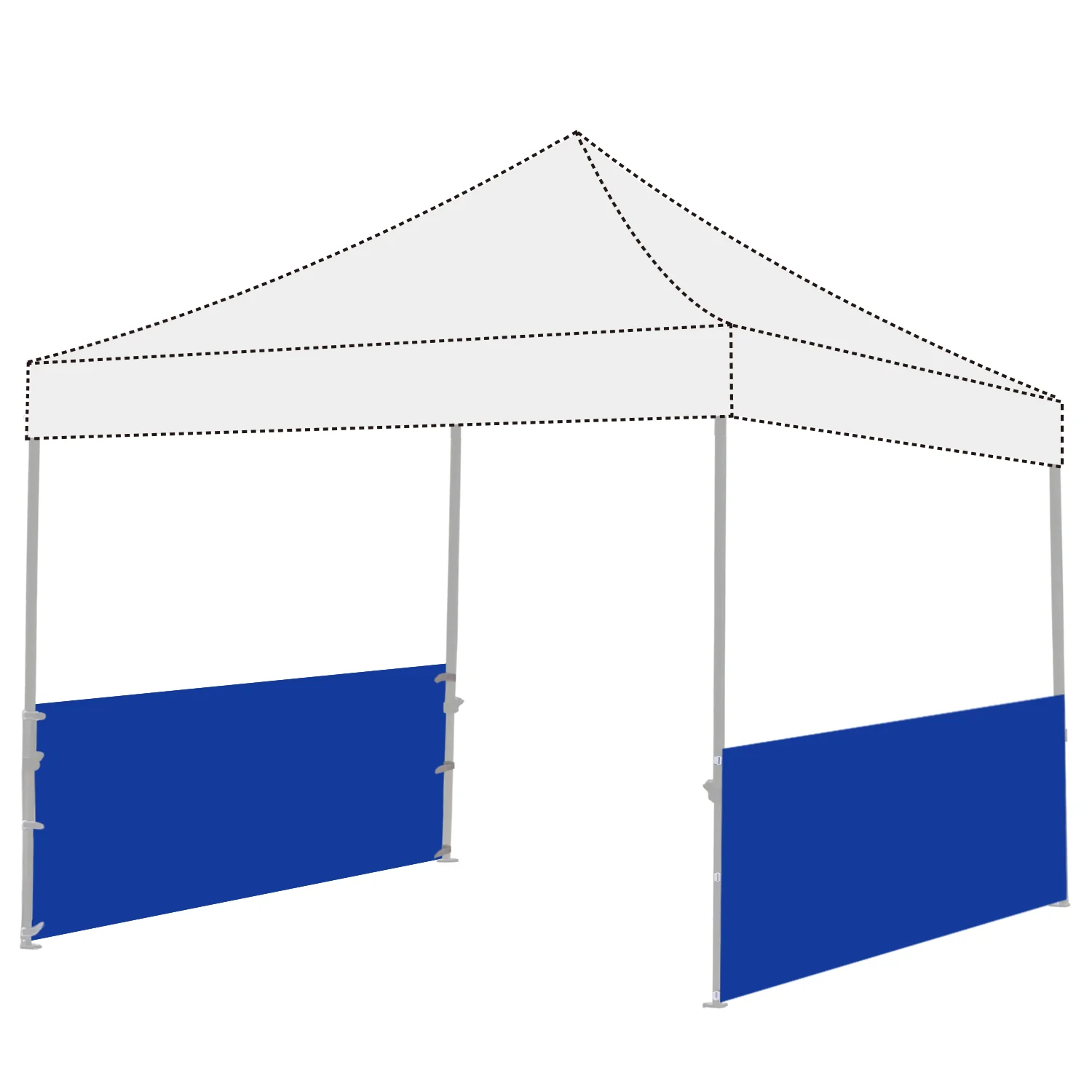 Two Half Walls For Pop Up Party Tent Canopy - Image 5
